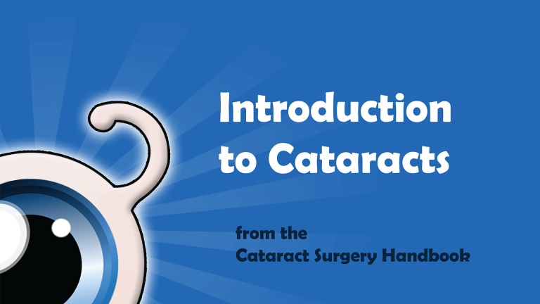 Chapter 1: Introduction to Cataracts