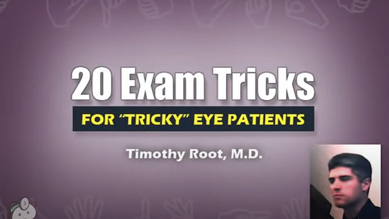 Eye Exam Tricks for Tricky Patients